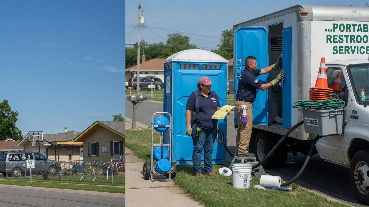Portable Toilet Rental in Black, MO near me